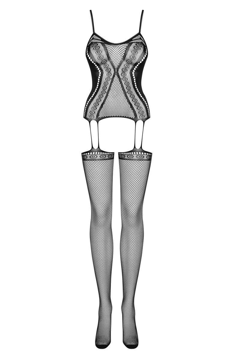 Bodystocking F227 schwarz S-L Bodystocking F227 schwarz S-L